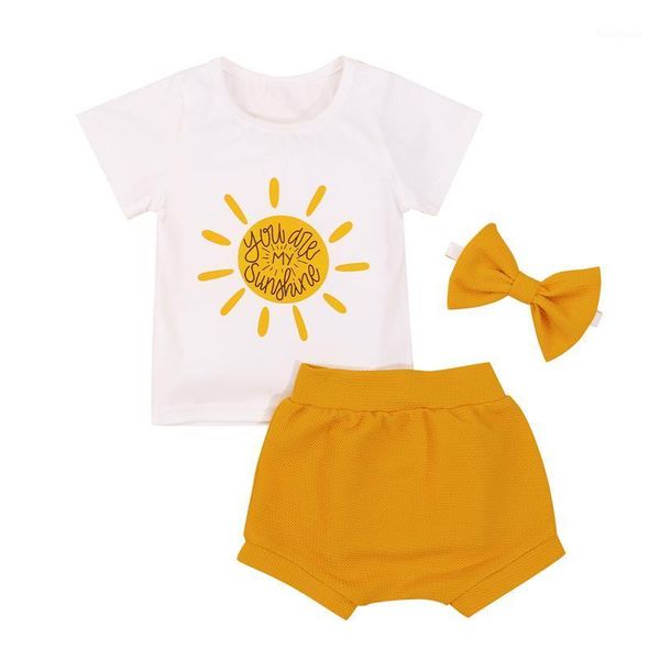 clothing sets 3pcs girls suit set sun letter print o-neck short sleeve + solid color shorts+ headband toddler infant 6 months-3 years1, White
clothing sets 3pcs girls suit set sun letter print o-neck short sleeve + solid color shorts+ headband toddler infant 6 months-3 years1, White