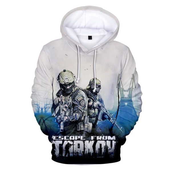 men's hoodies & sweatshirts 2021 est escape from tarkov 3d men/boy fashion casual game hoodie personality clothing oversized, Black
men's hoodies & sweatshirts 2021 est escape from tarkov 3d men/boy fashion casual game hoodie personality clothing oversized, Black