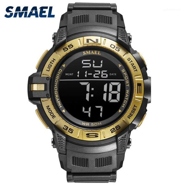 military watches men watch alarm led electronic clock digital montre waterproof sports for relojes hombre wristwatches, Slivery;brown
military watches men watch alarm led electronic clock digital montre waterproof sports for relojes hombre wristwatches, Slivery;brown