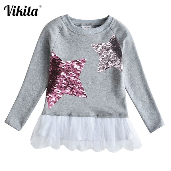 vikita girls sequins t shirt children long sleeve patchwork tees toddlers autumn winter spring casual wear children clothing 210306, Blue
vikita girls sequins t shirt children long sleeve patchwork tees toddlers autumn winter spring casual wear children clothing 210306, Blue