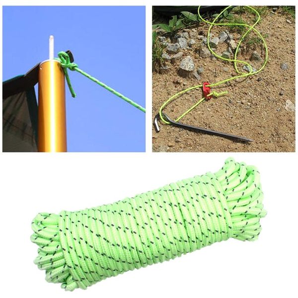 outdoor gadgets 20m reflective cord ropes for camping tent fixed pull rope windproof paracord hiking accessories
outdoor gadgets 20m reflective cord ropes for camping tent fixed pull rope windproof paracord hiking accessories