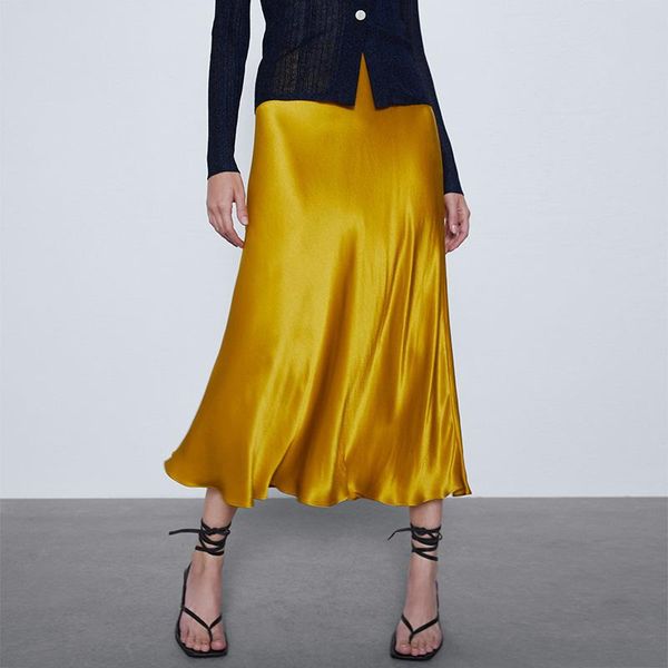 skirts womens 2021 high street fashion satin skirt women summer elastic waist a-line midi woman clothes jupe, Black
skirts womens 2021 high street fashion satin skirt women summer elastic waist a-line midi woman clothes jupe, Black