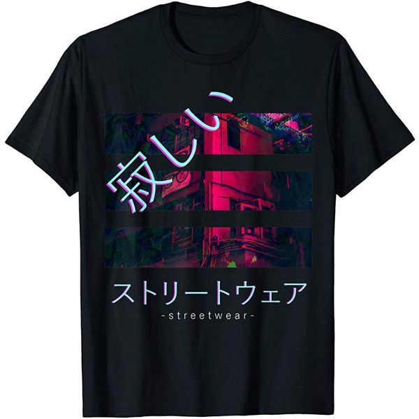 men's t-shirts japan tokyo lonely streetwear vaporwave aesthetic otaku tshirt, White;black
men's t-shirts japan tokyo lonely streetwear vaporwave aesthetic otaku tshirt, White;black