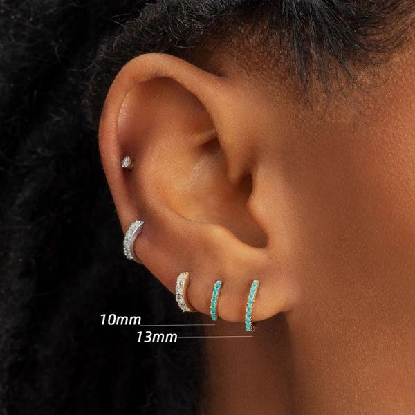 hoop & huggie 2021 minimalist geometric small round crystal earrings for women trendy turquoise stone earring ear buckle jewelry gift, Golden;silver
hoop & huggie 2021 minimalist geometric small round crystal earrings for women trendy turquoise stone earring ear buckle jewelry gift, Golden;silver