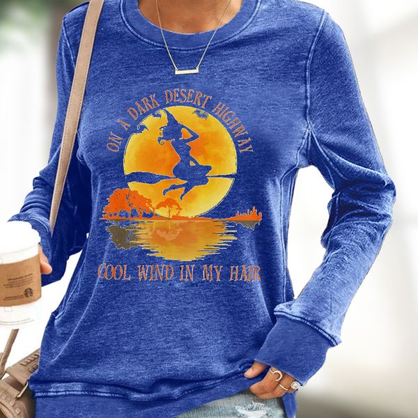2021 wansheng theme printed women's casual fashion loose round neck long sleeve sweater, Black
2021 wansheng theme printed women's casual fashion loose round neck long sleeve sweater, Black