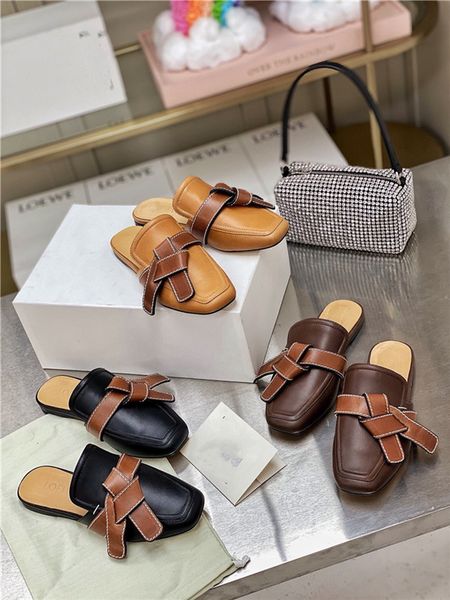 slippers sandals 21 early spring new square muller casual sandals knot baotou lazy half slipper women's net red tide lo zly, Black
slippers sandals 21 early spring new square muller casual sandals knot baotou lazy half slipper women's net red tide lo zly, Black