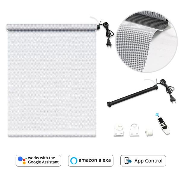 smart home control tuya wifi automatic roller shutter tubular motor with sunshade curtain fabric tracket life alexa google
smart home control tuya wifi automatic roller shutter tubular motor with sunshade curtain fabric tracket life alexa google