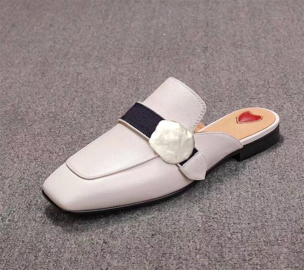 baotou women slippers classic soft cowhide outdoor beach flat lazy men slippers 100% leather flip flops metal lady slippers size 35-41-42-45, Black
baotou women slippers classic soft cowhide outdoor beach flat lazy men slippers 100% leather flip flops metal lady slippers size 35-41-42-45, Black