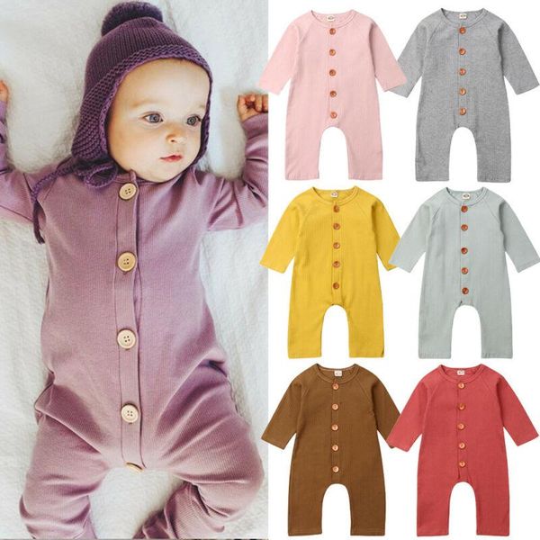 new 6colors baby girl boy warm clothes cotton solid romper jumpsuit outfits 0-24m, Blue
new 6colors baby girl boy warm clothes cotton solid romper jumpsuit outfits 0-24m, Blue