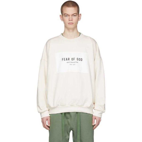 fog feel of god season 6 main line pasted with letter tide brand high street loose round neck long sleeve men's sweatercgwl, Black
fog feel of god season 6 main line pasted with letter tide brand high street loose round neck long sleeve men's sweatercgwl, Black