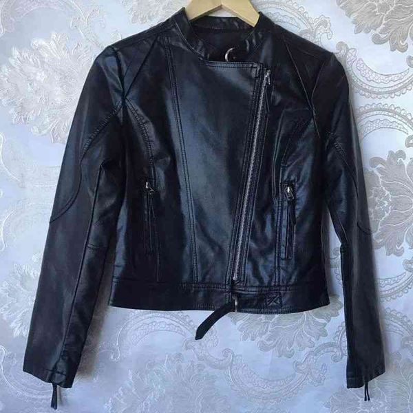 motorcycle leather cloth et 2020 autumn new korean version large size slim fit wear short women's coat, Black;brown
motorcycle leather cloth et 2020 autumn new korean version large size slim fit wear short women's coat, Black;brown