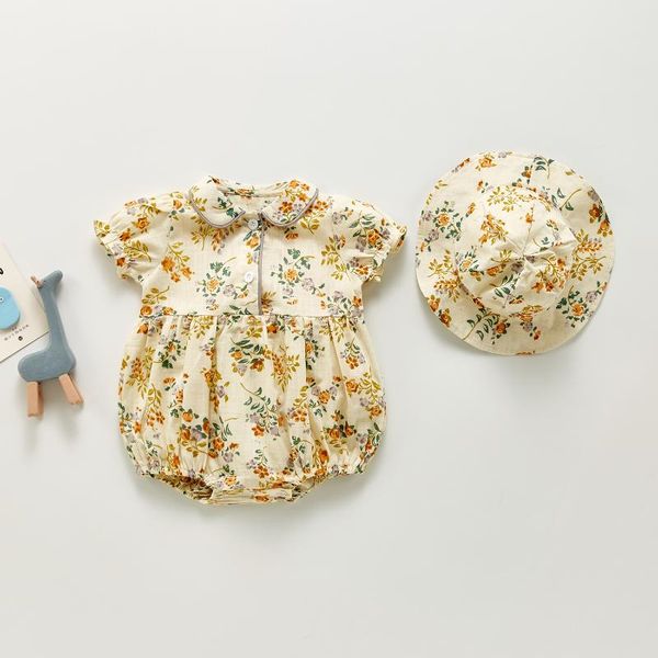rompers summer baby girl fashion cute floral printed short sleeve bodysuits toddler girls cotton breathable bodysuit, Blue
rompers summer baby girl fashion cute floral printed short sleeve bodysuits toddler girls cotton breathable bodysuit, Blue
