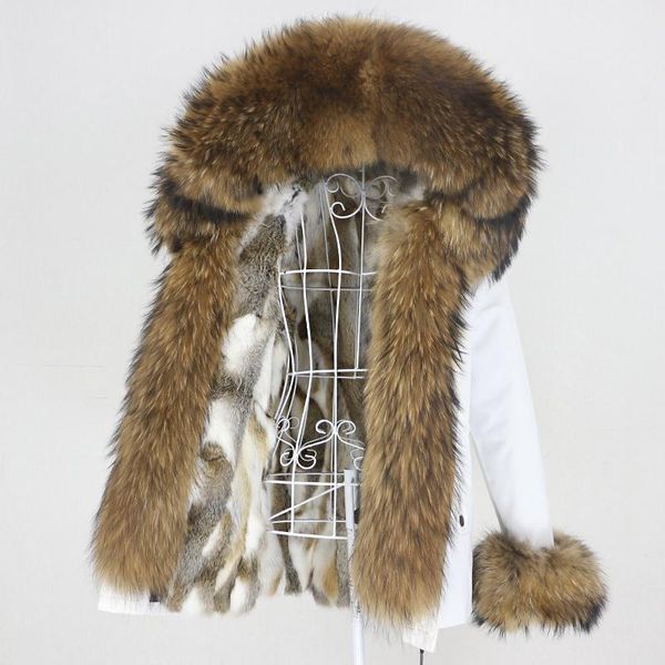 women's fur & faux 2021 winter jacket women short waterproof parka real coat natural raccoon big collar hood removable outerwear, Black
women's fur & faux 2021 winter jacket women short waterproof parka real coat natural raccoon big collar hood removable outerwear, Black