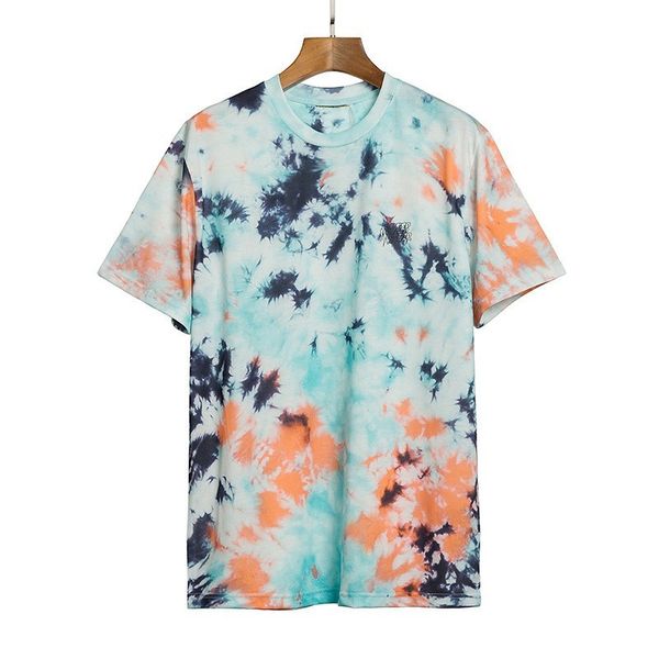 2021 new tie-dyed printed cotton short sleeve oversize beach short sleeve, White;black
2021 new tie-dyed printed cotton short sleeve oversize beach short sleeve, White;black