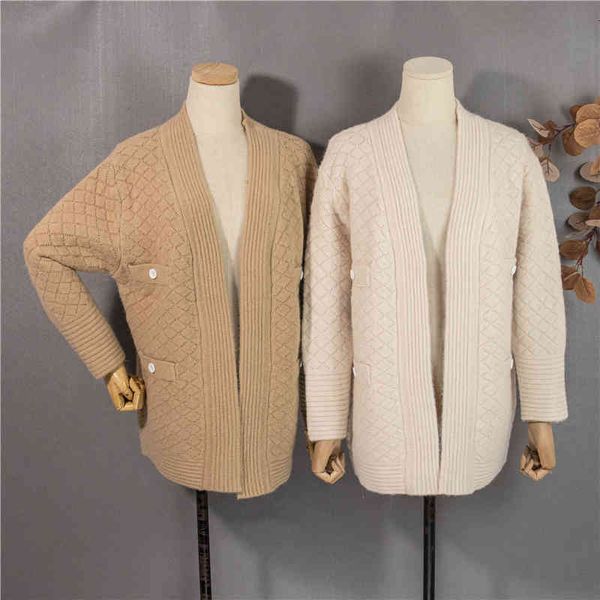 women's knits & tees new of women autumn winter elegant cardigans large size vintage fashion knitted mrs. s dyjz, White
women's knits & tees new of women autumn winter elegant cardigans large size vintage fashion knitted mrs. s dyjz, White