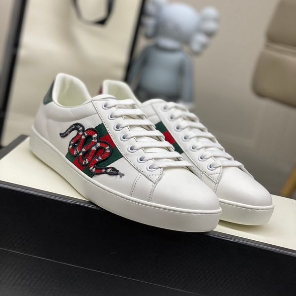 2021ss new arrival fashion men women leisure shoes luxury designer sneakers shoes leather bee snake embroidered mens shoes size 35-44, Black
2021ss new arrival fashion men women leisure shoes luxury designer sneakers shoes leather bee snake embroidered mens shoes size 35-44, Black