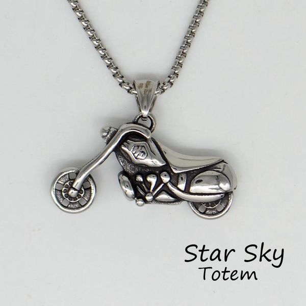 pendant necklaces retro locomotive chopper moto stainless steel necklace hippie rider hip hop fashion jewelry, Silver
pendant necklaces retro locomotive chopper moto stainless steel necklace hippie rider hip hop fashion jewelry, Silver