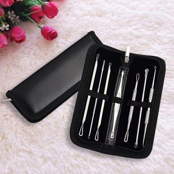 eyebrow tools & stencils 7pcs/set blackhead acne removal tool set comedone pimple blemish extractor tweezer kit nail art/face care/eyelash r
eyebrow tools & stencils 7pcs/set blackhead acne removal tool set comedone pimple blemish extractor tweezer kit nail art/face care/eyelash r