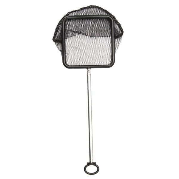 1pc 20~40cm aquarium extendable handle shrimp small betta fish tank net square black
1pc 20~40cm aquarium extendable handle shrimp small betta fish tank net square black