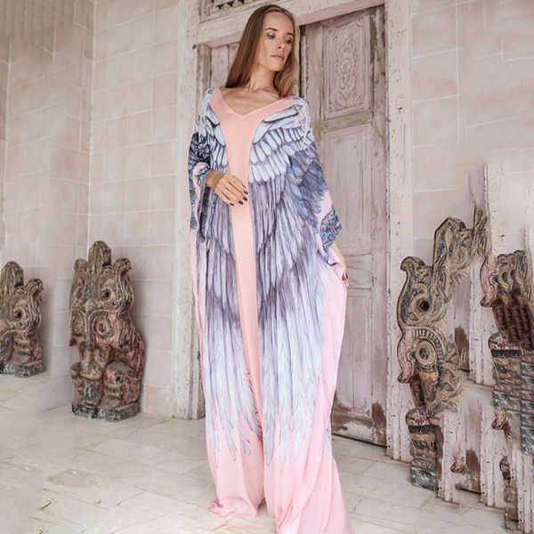 women's swimwear spring summer lady beach cover up long sleeve v-neck casual loose holiday midi dress plus size womens shirt feather pr, White;black
women's swimwear spring summer lady beach cover up long sleeve v-neck casual loose holiday midi dress plus size womens shirt feather pr, White;black