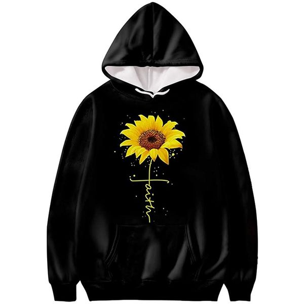 sunflower novelty hoodie for men and women 3d printing pullover hooded sweatshirt with pocket 100-160, Black
sunflower novelty hoodie for men and women 3d printing pullover hooded sweatshirt with pocket 100-160, Black
