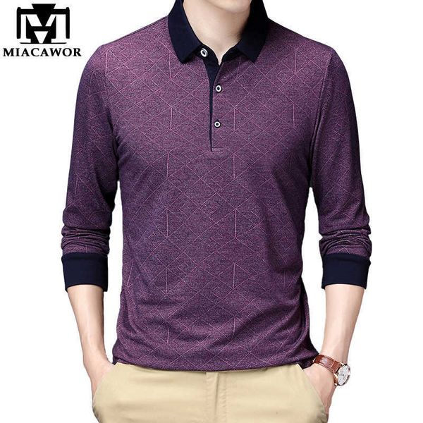 miacawor spring brand polo shirts men solid color long sleeve slim fit boys korean casual tees men clothing t950 210707, White;black
miacawor spring brand polo shirts men solid color long sleeve slim fit boys korean casual tees men clothing t950 210707, White;black