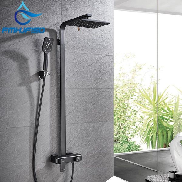 fmhjfisd luxury matte black chrome bathroom shower mixer faucet with brass shower head water taps
fmhjfisd luxury matte black chrome bathroom shower mixer faucet with brass shower head water taps