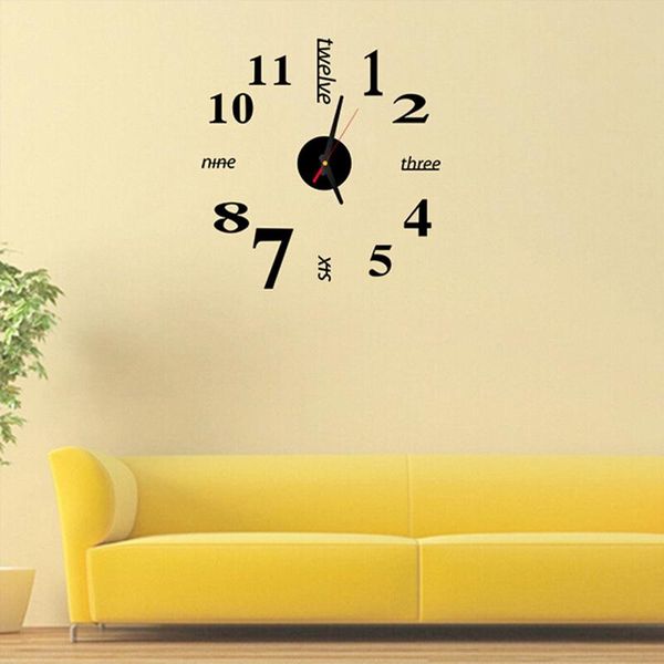wall clocks fashion watches 3d real big clock quartz clocksrushed mirror sticker diy living room decor
wall clocks fashion watches 3d real big clock quartz clocksrushed mirror sticker diy living room decor