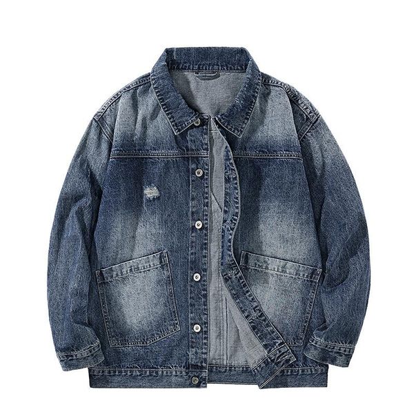 men's jackets plus size m-5xl jean jacket for men classic ripped denim with holes blue black vintage jeans coat male chaqueta hombre, Black;brown
men's jackets plus size m-5xl jean jacket for men classic ripped denim with holes blue black vintage jeans coat male chaqueta hombre, Black;brown