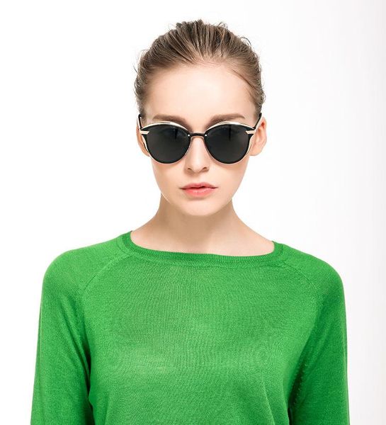 sunglasses women's polarized fashion women luxury designer vintage shades for gafas de sol para hombre, White;black
sunglasses women's polarized fashion women luxury designer vintage shades for gafas de sol para hombre, White;black