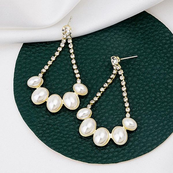 dangle & chandelier bohemia baroque pearl hanging earrings for women vintage gold color crystal shiny dangel kpop fan shape earring jewelry, Silver
dangle & chandelier bohemia baroque pearl hanging earrings for women vintage gold color crystal shiny dangel kpop fan shape earring jewelry, Silver