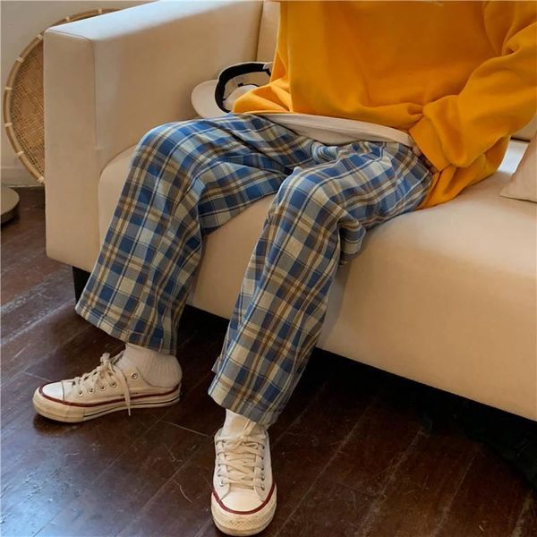 new plaid pants women casual chic oversize loose wide leg trousers ins retro teens harajuku hiphop women's all-match streetwear, Black;white
new plaid pants women casual chic oversize loose wide leg trousers ins retro teens harajuku hiphop women's all-match streetwear, Black;white
