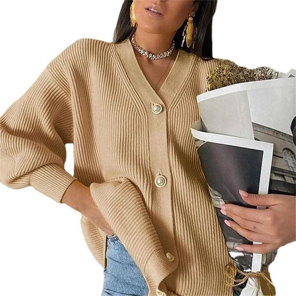 women's jackets 2021 knitted sweater cardigan women elegant pearl buttoned knitwear casual loose solid color slim sweaters female jd152, Black;brown
women's jackets 2021 knitted sweater cardigan women elegant pearl buttoned knitwear casual loose solid color slim sweaters female jd152, Black;brown