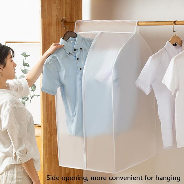 clothing & wardrobe storage zipper dust clothes cover suit bags closet hangers case bag hanging organizer 1p
clothing & wardrobe storage zipper dust clothes cover suit bags closet hangers case bag hanging organizer 1p