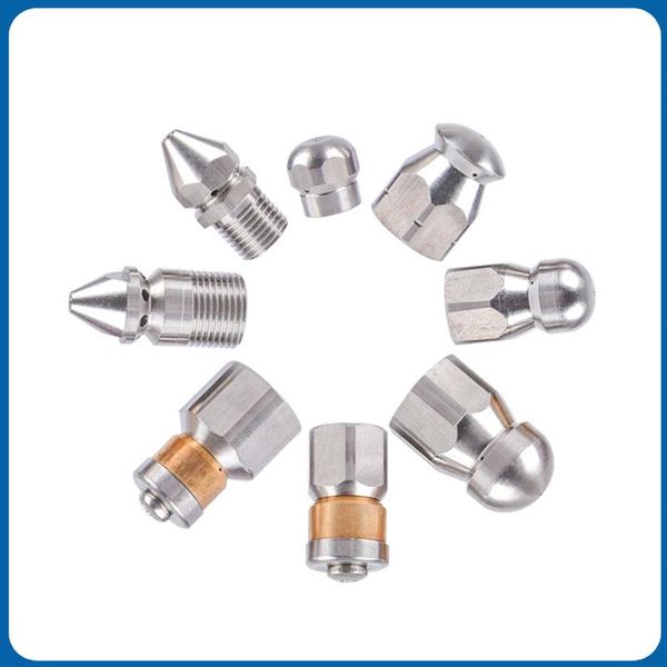 water gun & snow foam lance bsp female rotary sewer cleaning nozzle pipe drain washing tools head 1/4 stainless steel pressure washer jetter
water gun & snow foam lance bsp female rotary sewer cleaning nozzle pipe drain washing tools head 1/4 stainless steel pressure washer jetter