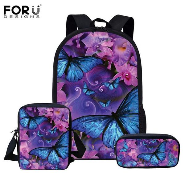 school bags forudesigns beauty butterflies print girls fashion shoulder backpack sets kids casual comfort satchels schoolbag for teenagers
school bags forudesigns beauty butterflies print girls fashion shoulder backpack sets kids casual comfort satchels schoolbag for teenagers