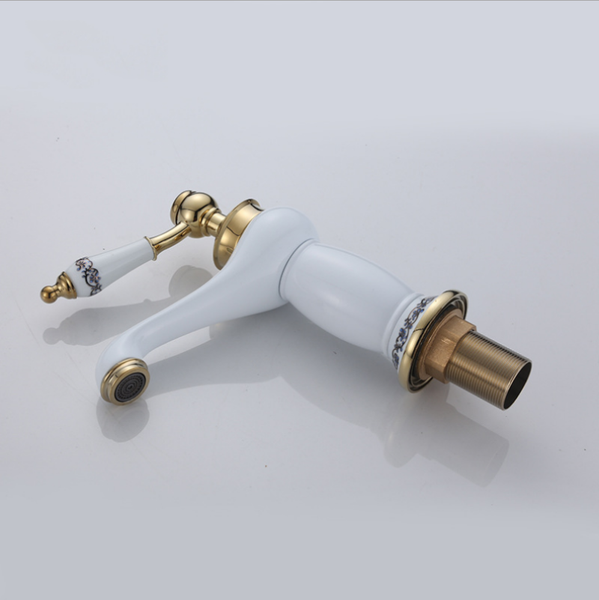 bathroom shower sets and cold european style faucet, all-bronze heightened blue white porcelain counterbasin, gilded antique faucet
bathroom shower sets and cold european style faucet, all-bronze heightened blue white porcelain counterbasin, gilded antique faucet