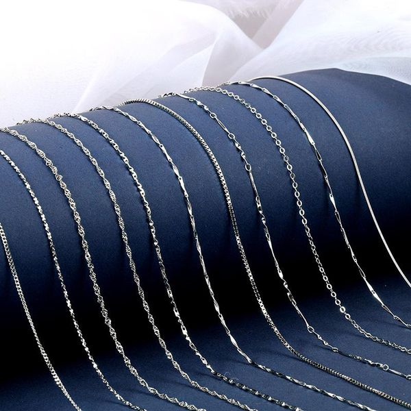 CANZE S925 Sterling Silver Necklace Women Silver Sweater Chain ins Couple Necklace Jewelry Gift
CANZE S925 Sterling Silver Necklace Women Silver Sweater Chain ins Couple Necklace Jewelry Gift