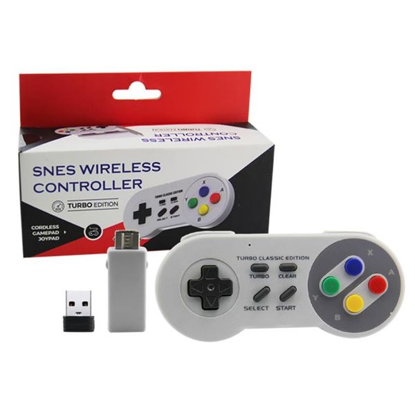 game controllers & joysticks mini classic snes 2.4g wireless controller super host picks subsidize nes / wii with bluetooth adapte
game controllers & joysticks mini classic snes 2.4g wireless controller super host picks subsidize nes / wii with bluetooth adapte