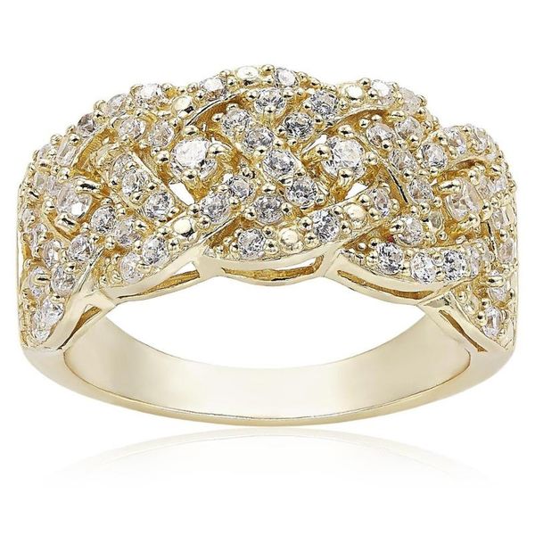 wedding rings elegant trendy classical twist white crystal for women engagement party band jewelry, Slivery;golden
wedding rings elegant trendy classical twist white crystal for women engagement party band jewelry, Slivery;golden