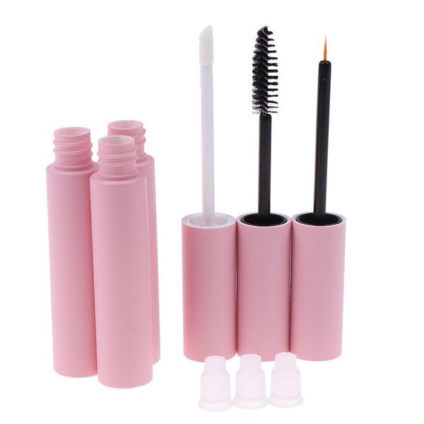 storage bottles & jars 10ml pink lip gloss tubes empty bottle eyeliner mascara cosmetic container packing 3 styles