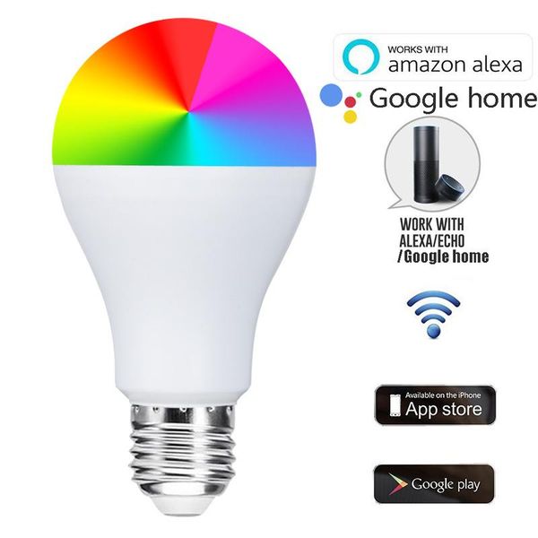 bulbs led wifi smart bulb house 11w rgb e27 b22 alexa voice google home app remote dimming creative lighting
bulbs led wifi smart bulb house 11w rgb e27 b22 alexa voice google home app remote dimming creative lighting