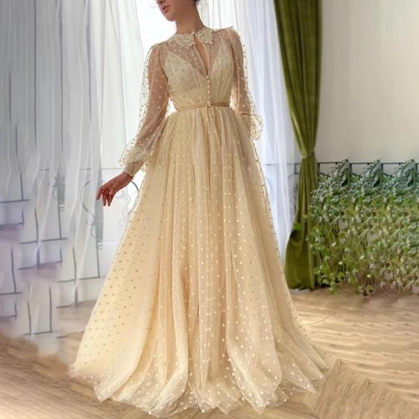 party dresses tulle prom robes de soirée long sleeves lace collar keyhole gowns buttoned a-line formal 2021, White;black
party dresses tulle prom robes de soirée long sleeves lace collar keyhole gowns buttoned a-line formal 2021, White;black