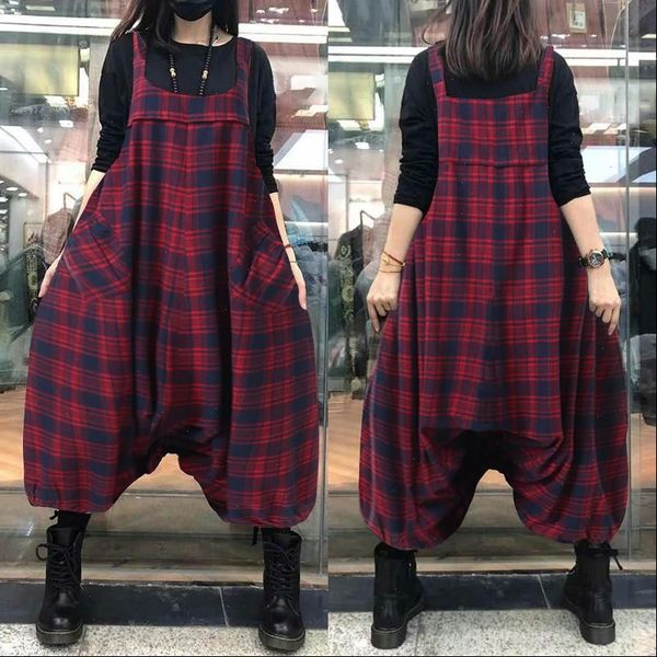 womens check jumpsuits zanzea vintage drop crotch overalls square neck long pantalon female elastic trousers rompers oversized, Black;white
womens check jumpsuits zanzea vintage drop crotch overalls square neck long pantalon female elastic trousers rompers oversized, Black;white