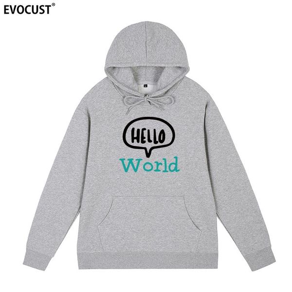 men's hoodies & sweatshirts hello world father's day present funny birthday gift for dad husband boyfriend geek men women cotton, Black
men's hoodies & sweatshirts hello world father's day present funny birthday gift for dad husband boyfriend geek men women cotton, Black