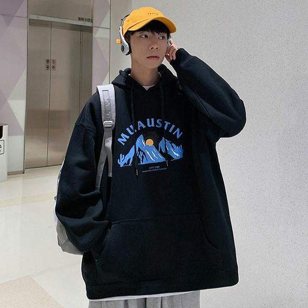 men's hoodies & sweatshirts kemoy men mountain harajuku hooded 2021 mens vintage japanese streetwear male baggy kpop hip hop hoodie, Black
men's hoodies & sweatshirts kemoy men mountain harajuku hooded 2021 mens vintage japanese streetwear male baggy kpop hip hop hoodie, Black