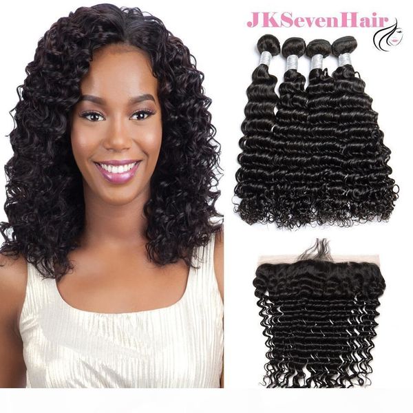 brazilian virgin hair bundles 4pcs with 13x4inch lace frontal 10a grade deep wave peruvian indian malaysian remy human hair weaves, Black
brazilian virgin hair bundles 4pcs with 13x4inch lace frontal 10a grade deep wave peruvian indian malaysian remy human hair weaves, Black