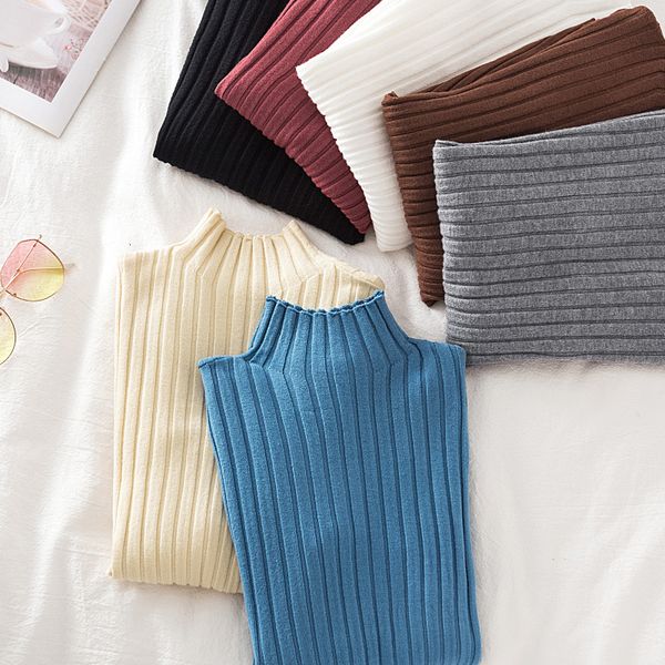 new turtleneck long-sleeved sweater knit women's 2021 autumn winter korean casual soft sweaters women full pullovers 4bfy, White;black
new turtleneck long-sleeved sweater knit women's 2021 autumn winter korean casual soft sweaters women full pullovers 4bfy, White;black