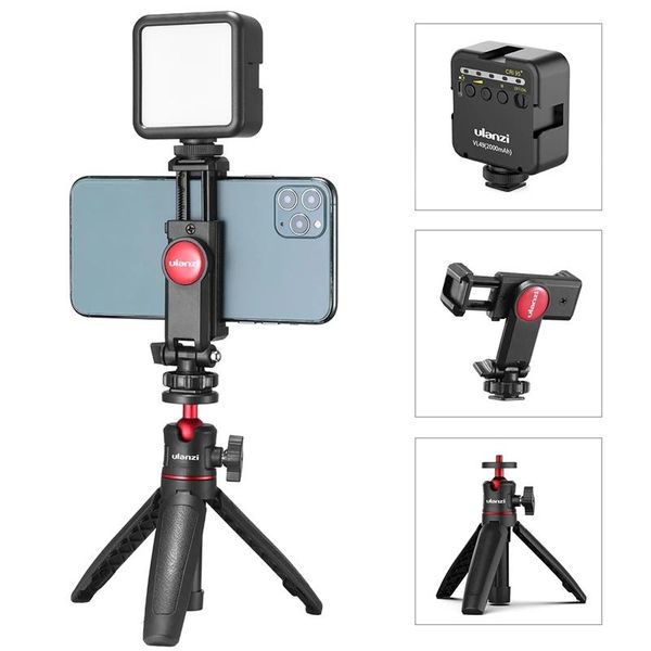 flash heads ulanzi st-07 vlog kit mini led video light extendable tripod cold shoe phone mount youtube live accessories
flash heads ulanzi st-07 vlog kit mini led video light extendable tripod cold shoe phone mount youtube live accessories