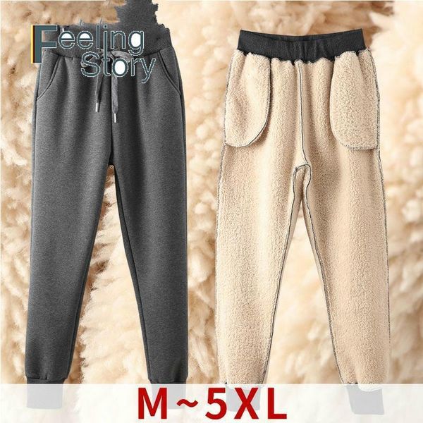 plush harem pants sweatpants women trousers large size 5xl high waisted women's warm velvet female winter pantaloons & capris, Black;white
plush harem pants sweatpants women trousers large size 5xl high waisted women's warm velvet female winter pantaloons & capris, Black;white